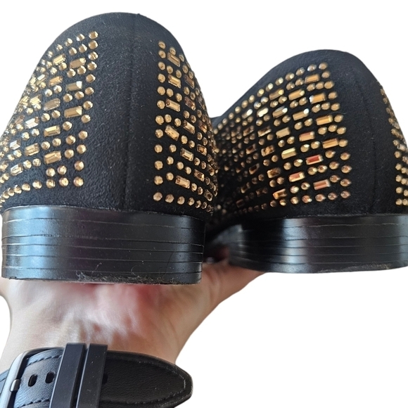 Suit Wearhouse Luxury Rhinestone Loafers